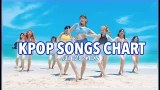 K-POP SONGS CHART | JULY 2018 (WEEK 4)