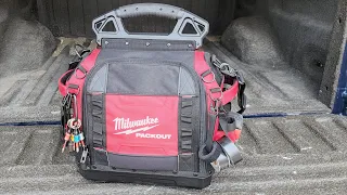 Milwaukee Packout 15 Inch Structured Tool bag - First Impressions and Loadout!