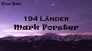 Mark Foster- 194 Länder (Lyrics) مترجم