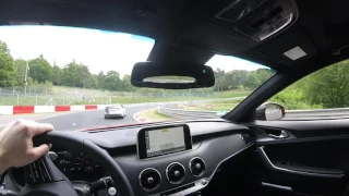 POV Test Drive - 2017 Kia Stinger GT at the Nurburgring Nordschleife