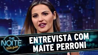 The Noite (18/07/16) - Entrevista com Maite Perroni