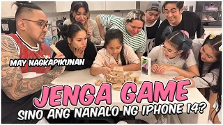 JENGA GAME | SINO ANG MANANALO NG IPHONE 14?