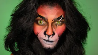 The Lion King - Scar Makeup Tutorial 2020 | Hale Demetrio