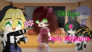 Tokyo revengers reagindo a Chifuyu as Sally Williams