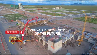 KENYA'S DIGITAL CITY OF THE FUTURE: Inside the construction of Konza City #kenya #trending