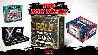 TTC BOX BREAK STREAM ⚽ 🔥🔥 TOPPS 23-24 GOLD RELEASE DAY BREAK ⚽| join our Breaks ⬇⬇⬇⬇