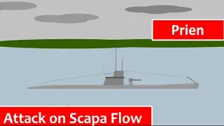 Günther Prien |  Attack on Scapa Flow (1939) Animation