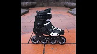 FR - FRX 80 Inline Skates review, unboxing and fitting upgrade replacement ratchet strap.