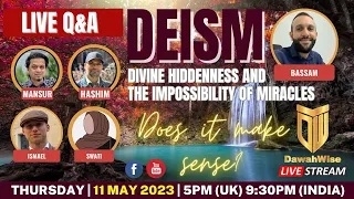 Deism, Divine Hiddenness | Bassam Zawadi, Mansur, Hashim, Ismael, Swati | Speakers Corner