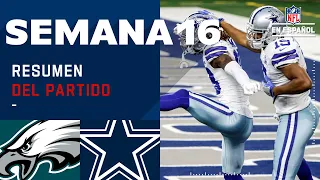 Los Cowboys vencen sin piedad a los Eagles y sueñan con llegar a Playoffs | Resumen | Semana 16