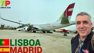 A TAP É LOW COST NA EUROPA - LISBOA 🇵🇹X 🇪🇸MADRID NO A320