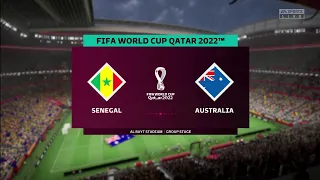 FIFA 23 | Senegal vs Australia - FIFA World Cup Qatar 2022 | Gameplay