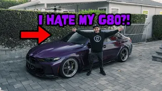 5 THINGS I HATE AND LOVE ABOUT THE G80 M3!!! ONE YEAR REVIEW!!!
