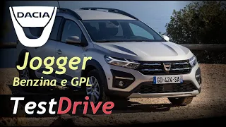 Dacia Jogger Benzina e GPL | Test Drive 2022 | Il nuovo modello fino a 7 posti