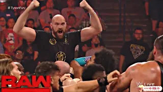 Tyson Fury Vs Braun Strowman full match on raw 7 October 2019- Braun Strowman Vs Tyson Fury