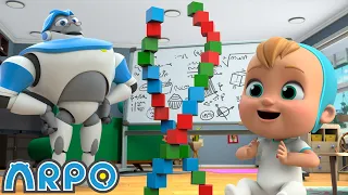 ROBOT TEACHER Educational Mode!! | NEW ARPO The Robot | Funny Kids Cartoons | Kids TV Full Episodes