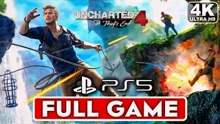 Uncharted 4 Remastered Full Game Walkthrough - No Commentary | PS5 PRO 4K 60FPS