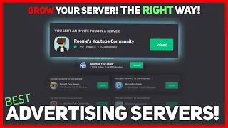 Best ADVERTISING Discord Servers to GROW YOUR SERVER in 2020!!!