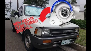 Hilux / Tacoma CT20 Turbo Install