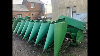 Жатка кукурузная JOHN DEERE 892 - 8/70 на комбайн КЕЙС( можно на ДЖОН тоже) 097 616 28 84