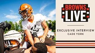 Browns Live: Exclusive interview with Cade York