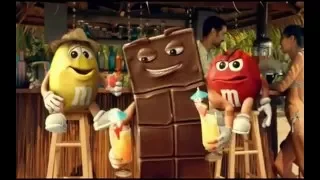 Asymmetric VFX Studio. Реклама “M&M’s”. Красный. Желтый.Шоколад.