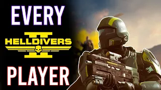 Every Type of Helldivers 2 Player