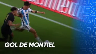 Gol de Montiel - Argentina 7-0 Curazao - Amistoso 2023