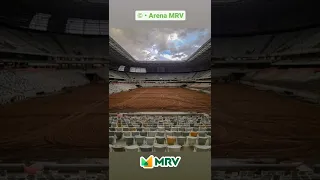 Terraplenagem em um Estádio de Futebol | © • @ArenaMRV