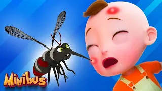 Mosquito Song, Boo Boo Song + More Nursery Rhymes & Kids Songs | Minibus Baby Songs