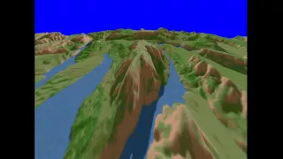 comanche-style voxel-space rendering using directx compute shader