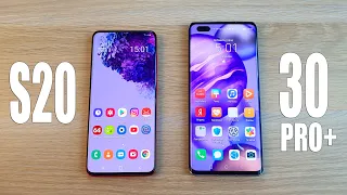 SAMSUNG GALAXY S20 VS HONOR 30 PRO+ - СРАВНЕНИЕ ДВУХ ФЛАГМАНОВ! ЧТО ВЫБРАТЬ?