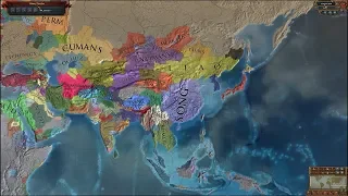 Europa Universalis 4 AI Timelapse - Extended Timeline Mod 990-2550