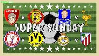 SUPER SUNDAY Rodgers sacked! Arsenal 3-0 Man Utd! Atletico 1-1 Real Madrid! Bayern vs Dortmund!