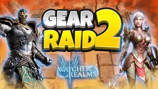 GEAR RAID 2 - GUIDE! Map, Placement, GR2-10, Heroes [Watcher of Realms]