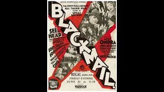 Alfred Hitchcock's Blackmail (1929) Made Movie History