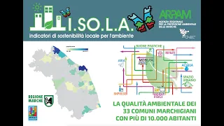 Progetto I SO L A. - Indicatori di SOstenibilità Locale per l'Ambiente