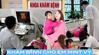 Mẹ Hà Hà Hí Đưa Em Mint Vy Đi Bệnh Viện Khám Bệnh
