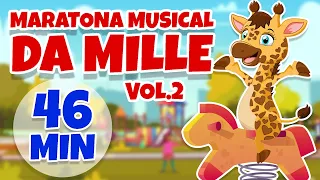 Maratona musical da Mille Vol.2 - Giramille 46 min | Desenho Animado Musical