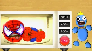 SCARY SUPER SPEED Oven vs Spiderman Buddy | Kick The Buddy