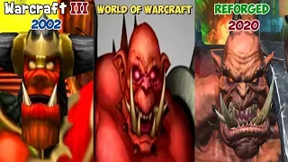 Warcraft III Reforged: Neutral Units (Outland+StarCraft+Fel Orcs) Part 3 Comparison (2002 VS 2020)