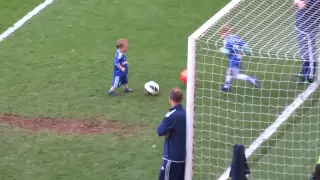 Josh Turnbull shoots on goal - sweetest goals from the chelsea player kids