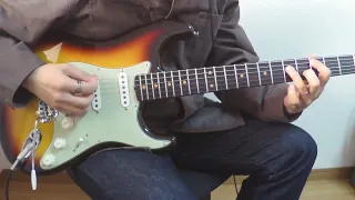 Guitar practice Day 1090. Little Wing - Jimi Hendrix. (90% Tempo)