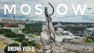 Moscow - 4K - Drone Video