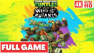 TMNT ARCADE WRATH OF THE MUTANTS Gameplay FULL GAME[4K 60FPS] - No Commentary
