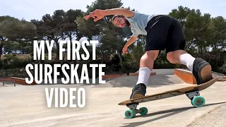 MY FIRST SURFSKATE VIDEO