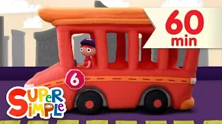 10 Little Buses | + More Kids Songs | Super Simple Songs