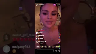 Selena Gomez - A Sweeter Place - Live On Instagram