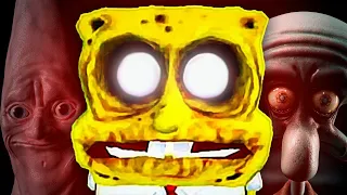 Жуткие СЕКРЕТЫ в Спанч Бобе?! - SpongeBob Battle for the Bikini Bottom Rehydrated Пасхалки Губка Боб