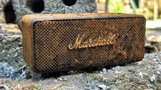 Restoration broken old Marshall Emberton bluetooth speaker  | Restore and rebuild speakers